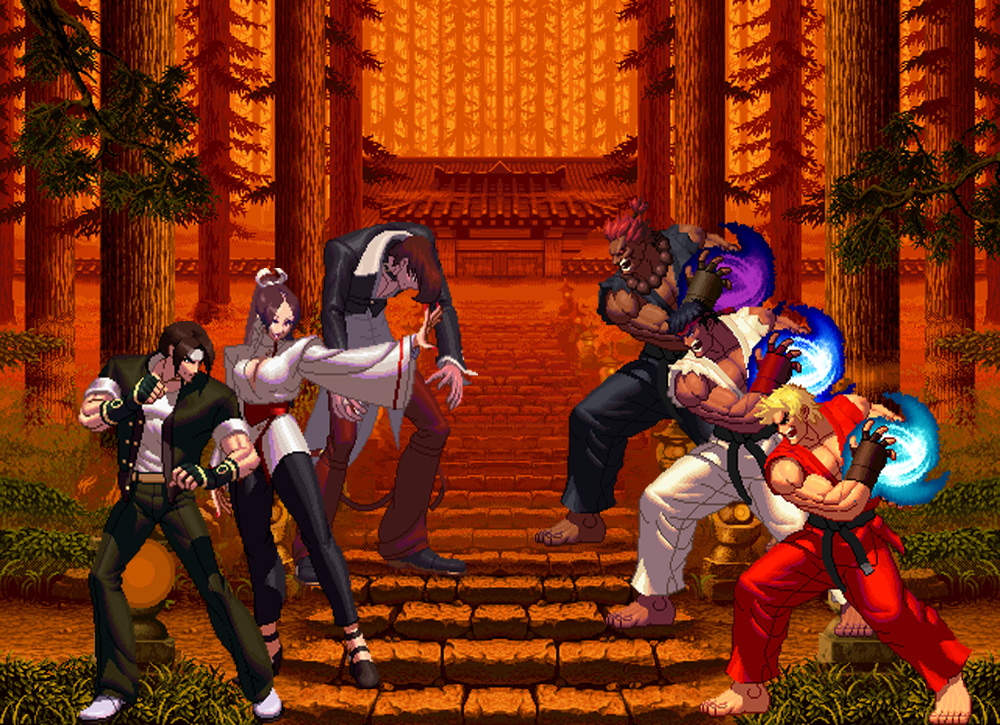 拳皇kof动画-拳皇 KOF 动画：重温经典场景，点燃热血激