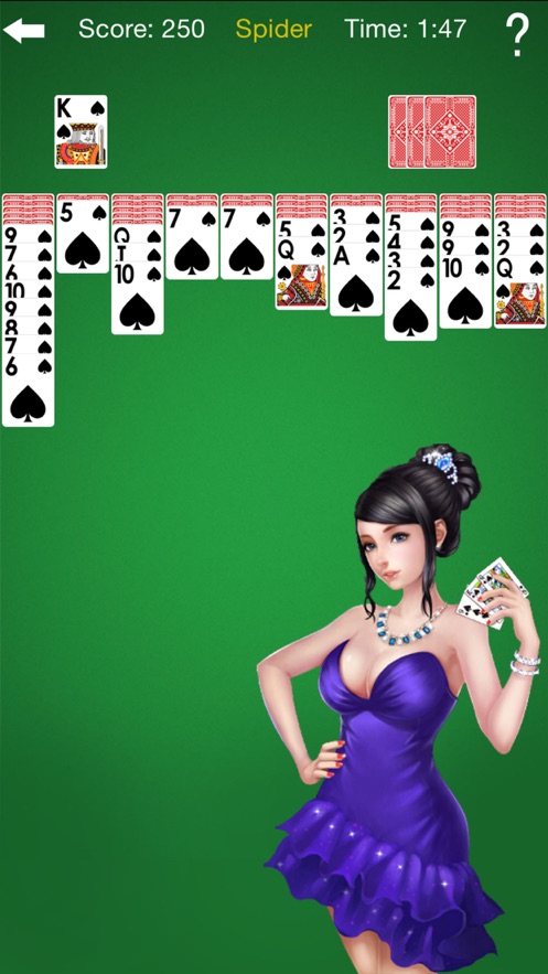 蜘蛛接龙3.3.2_蜘蛛牌接龙怎么玩_蜘蛛牌接龙